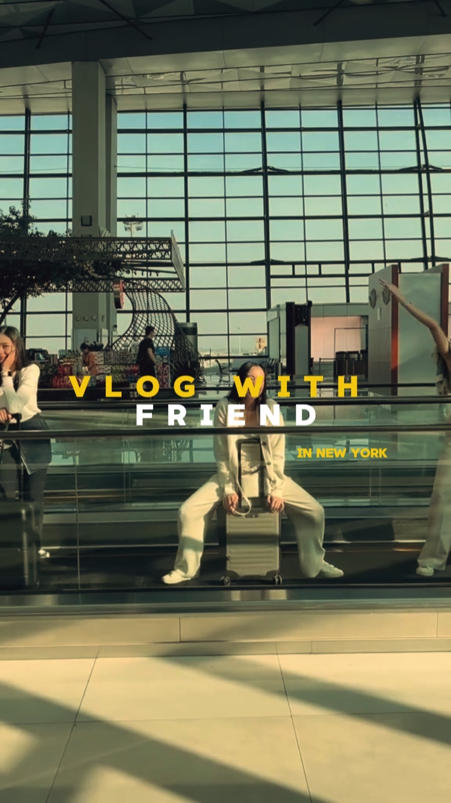vlog with my friend