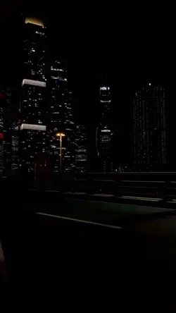 Es ist Nacht.