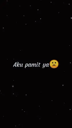 Aku pamit