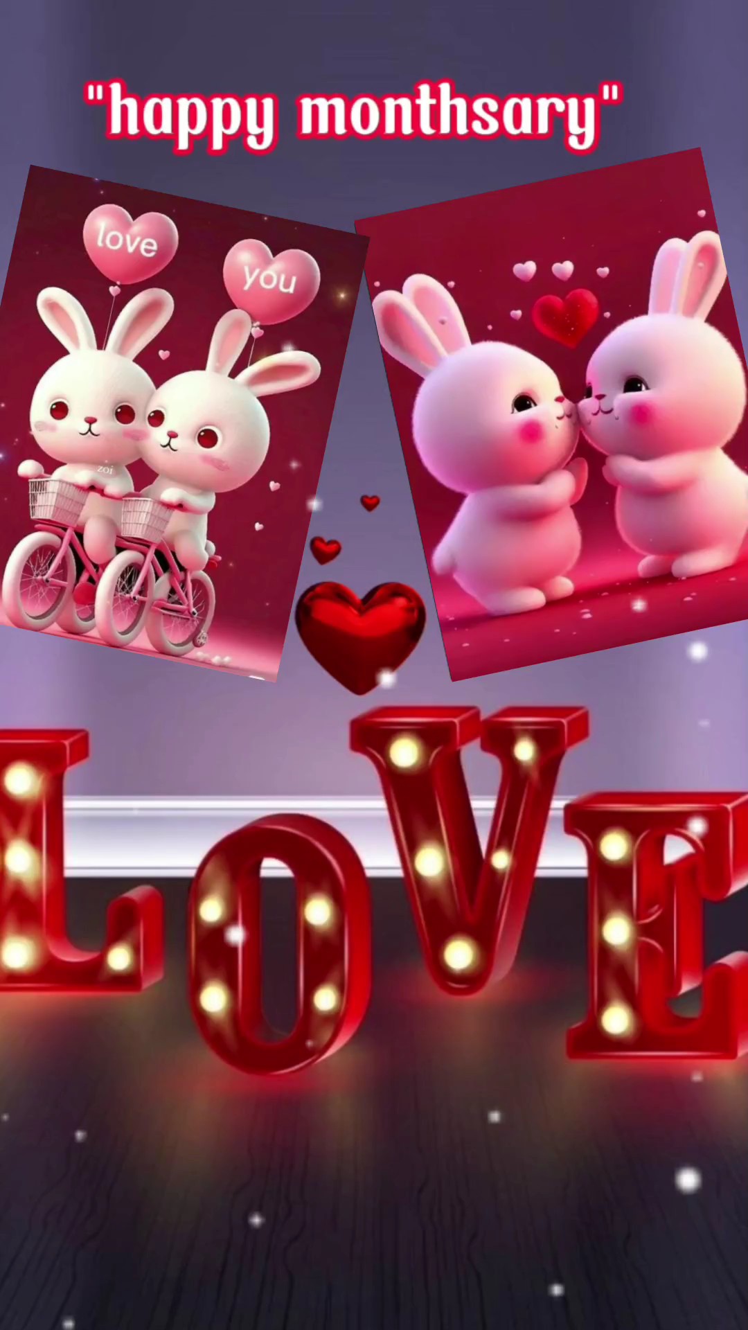 HAPPY MONTHSARY