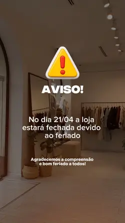 Loja fechada