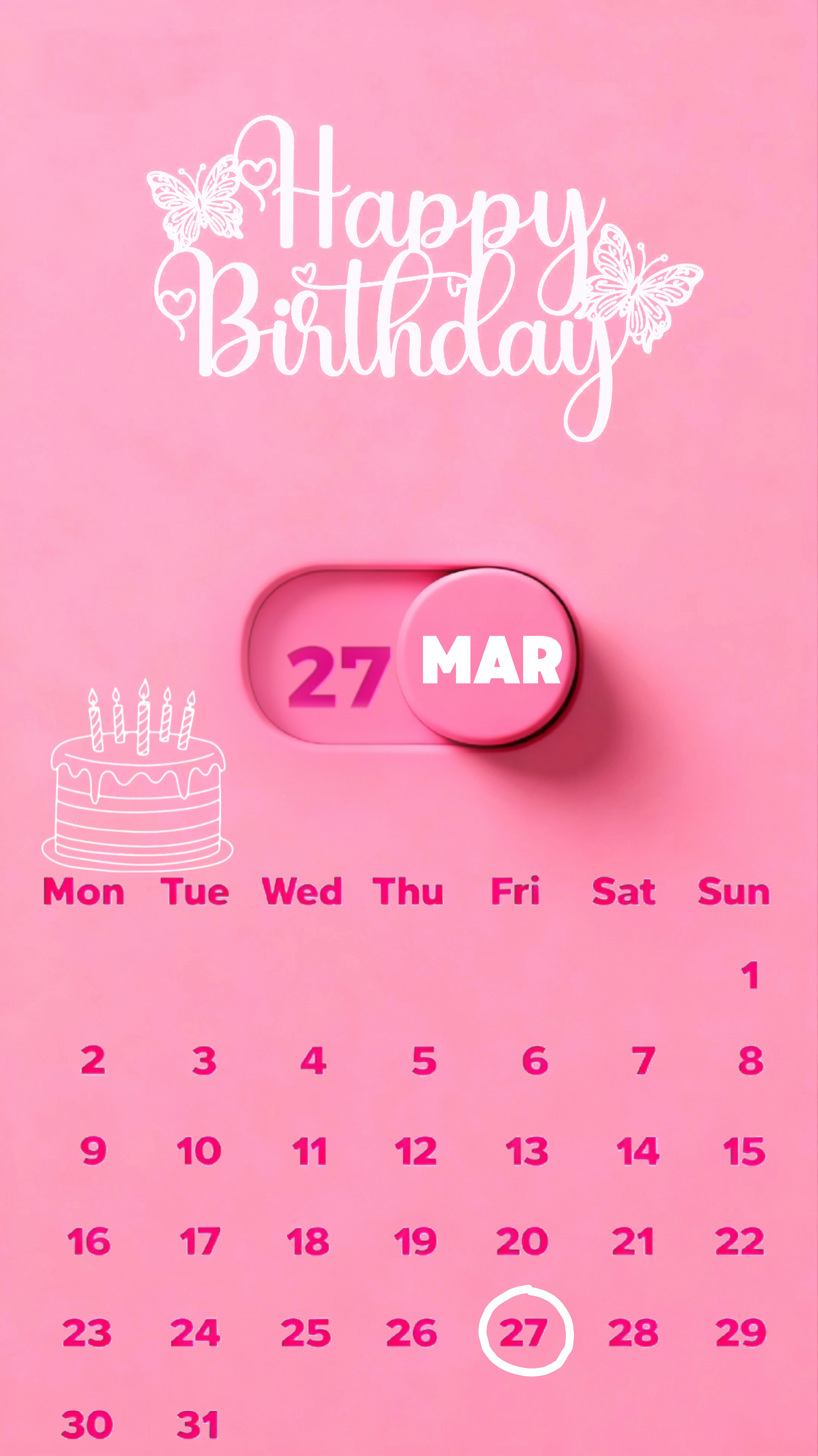 HBD 27 MARCH
