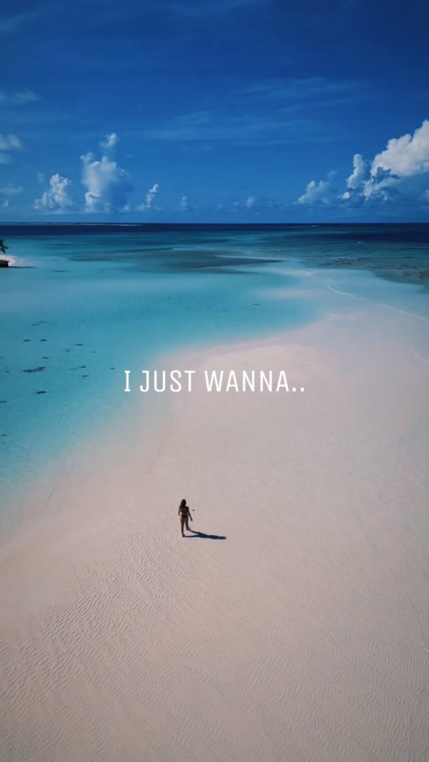 i just wanna feel
