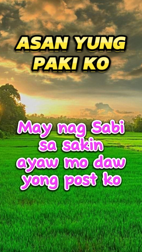 Wala akong paki 