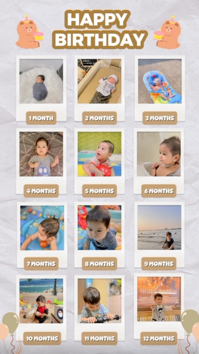 Baby Birthday 1st