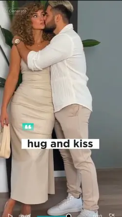 hug and kiss