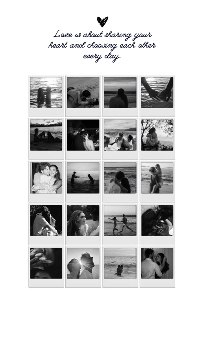 Collage de fotos de amor🖤
