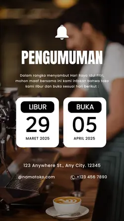 story : pengumuman