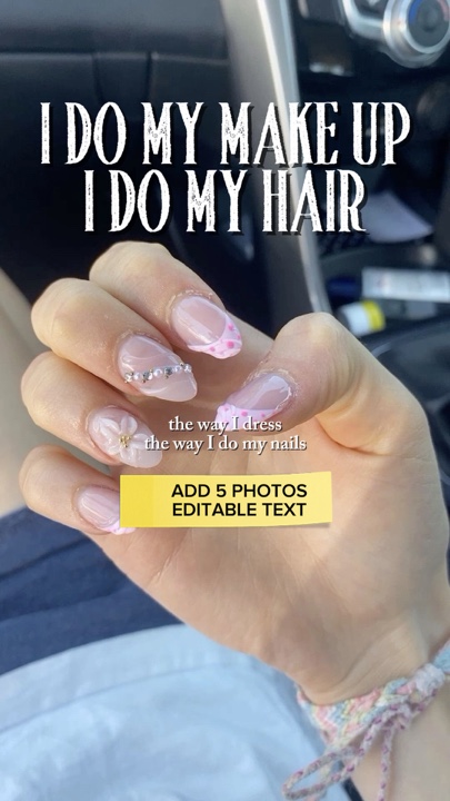i do my make up…