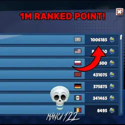 1M RANKED POINT