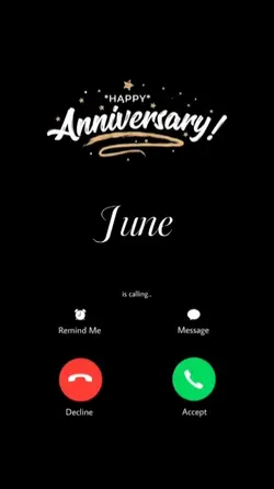 ANNIVERSARY JUNE