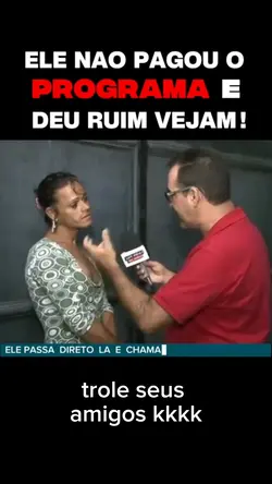 não pagou o programa