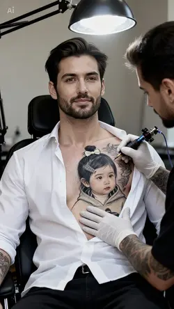 
child tattoo