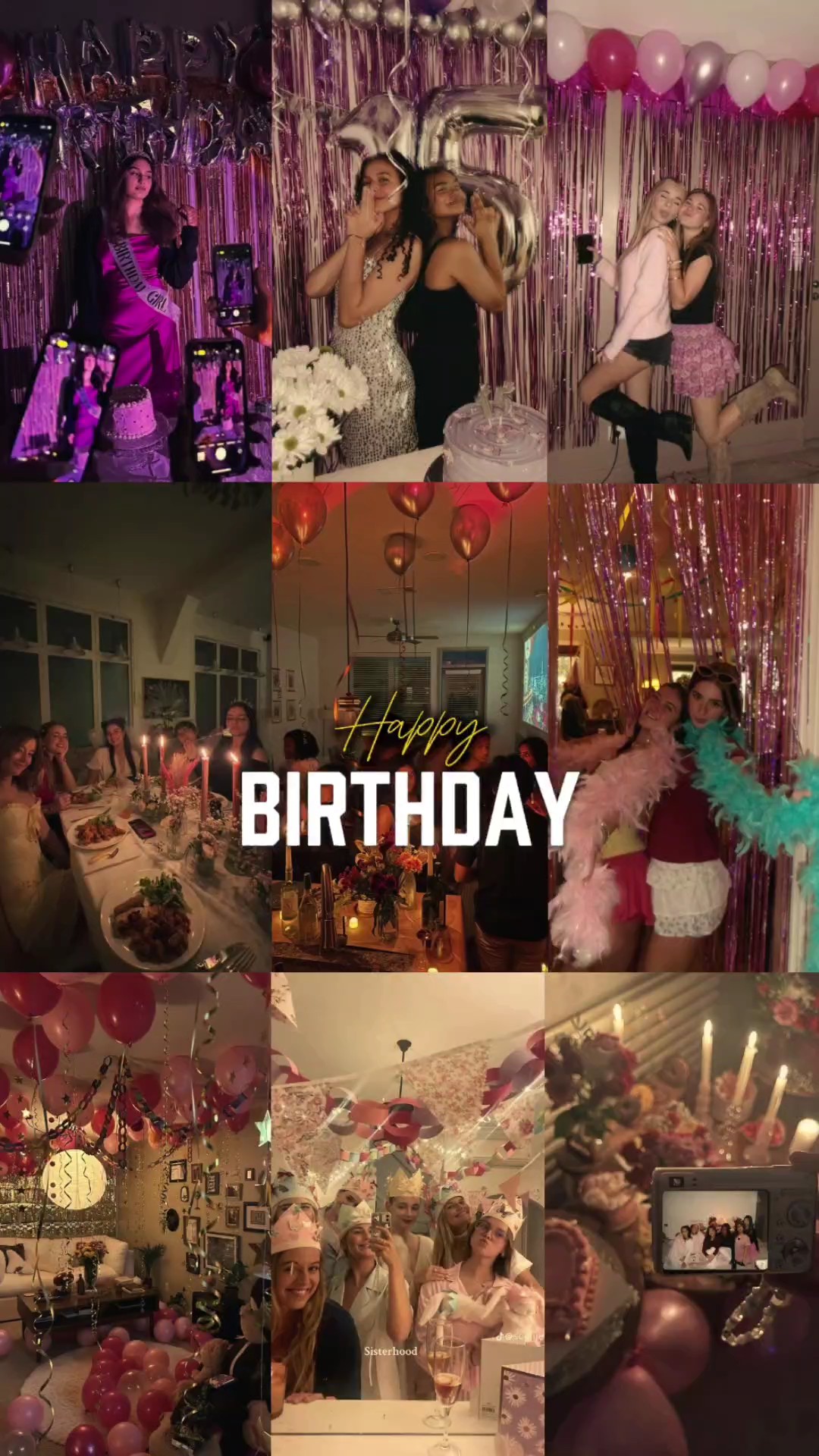 Birthday template