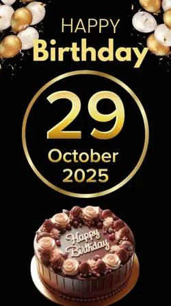 HBD 29 October 