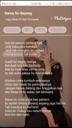 Karna su sayang 