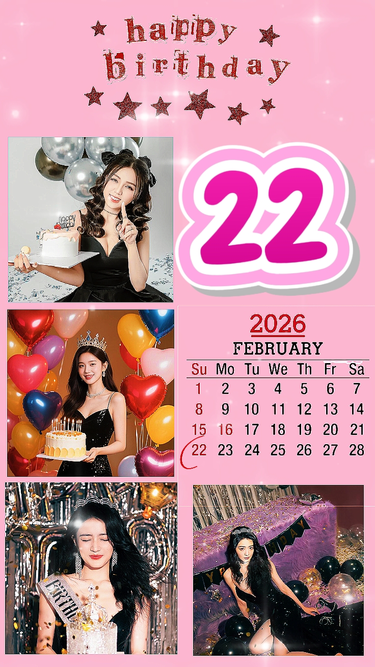 CUMPLEAÑOS 22 DE FEBRERO