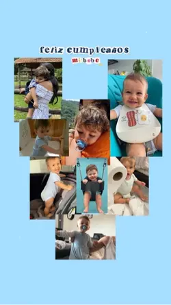 cumpleaños mi bebe🎂
