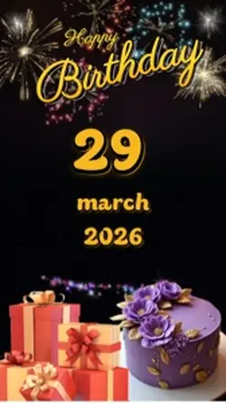birthday 29 Mar
