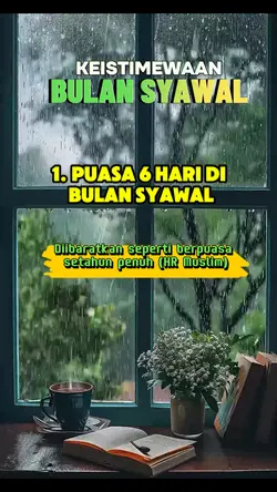 KEISTIMEWAAN Syawal