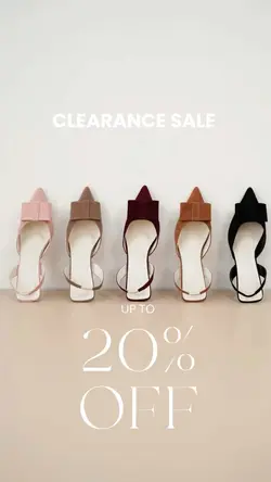 clearance sale