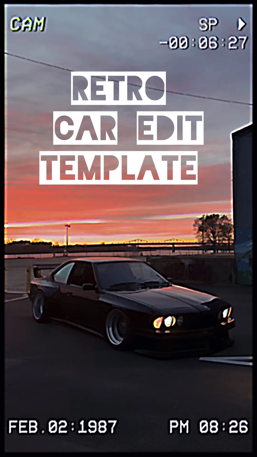 Retro car edit ✍️ 📸