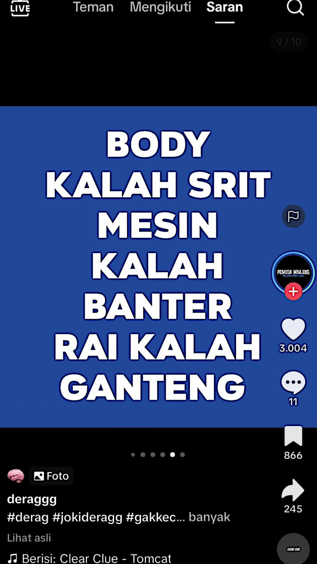 body kalah srit