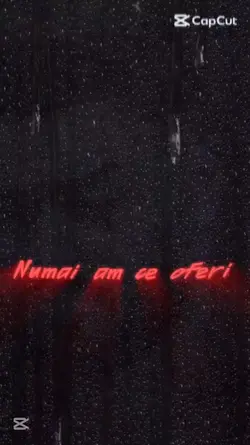 NUMAI AM CE OFERI