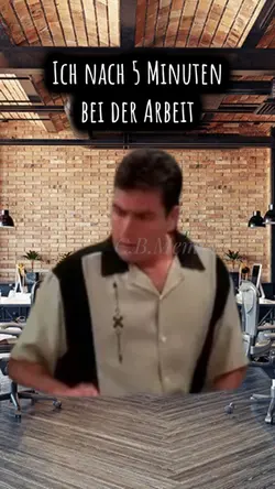 5 min auf Arbeit
