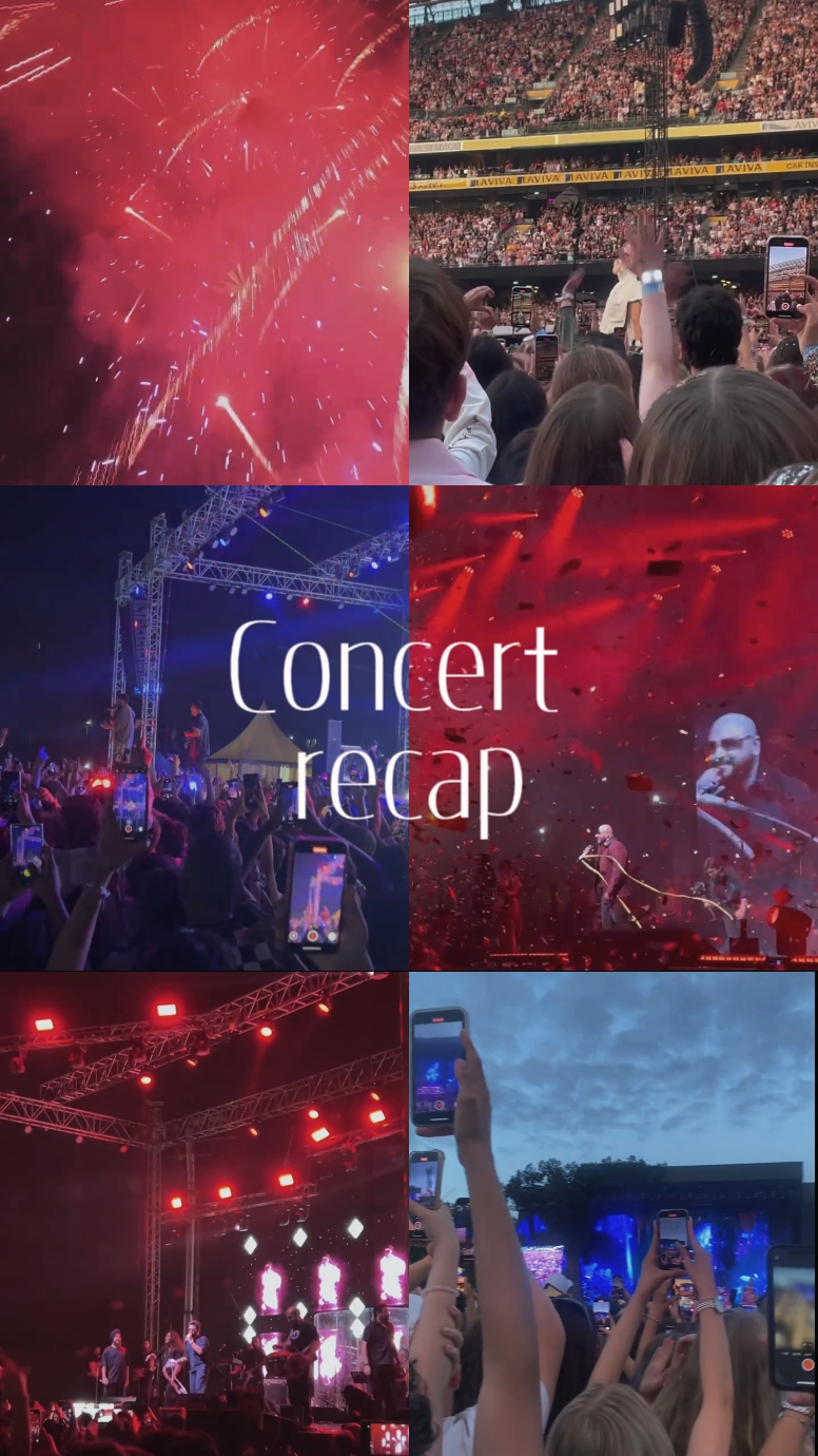 Récapitulatif du concert