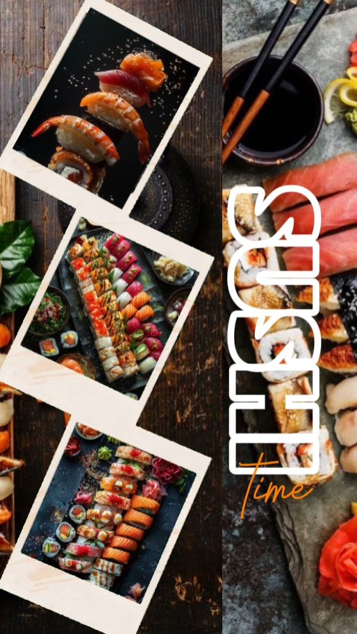 Zeit für Sushi-Essen