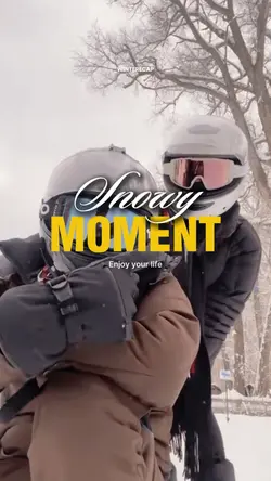 Snowy Moment