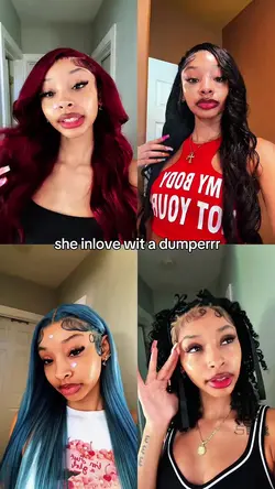 she inlove wit a dum