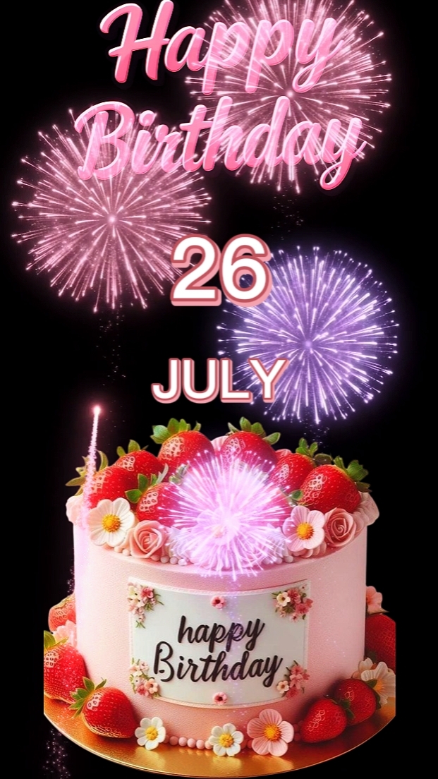 Cumpleaños 26 DE JULIO 