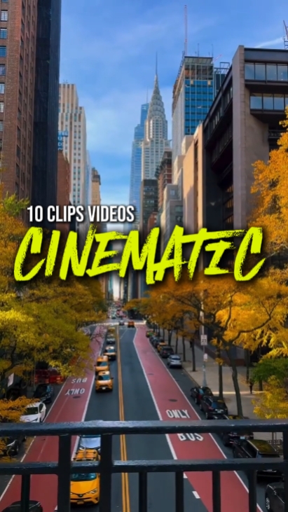 10 videos cinematic 