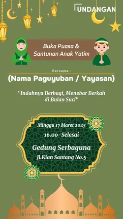 Undangan Buka Puasa