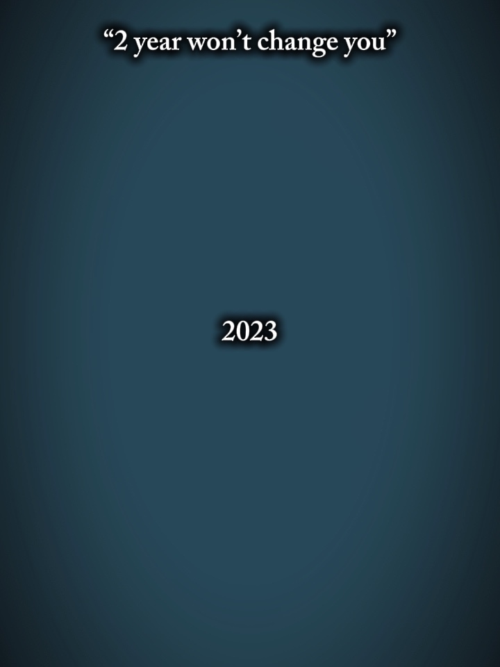 2 ans ne changeront pas