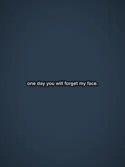 dayyouforget my face