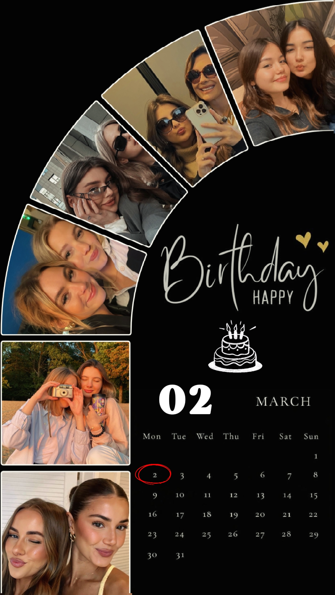 CUMPLEAÑOS 02 DE MARZO 