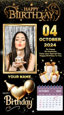 Birthday 4 Oct 2024