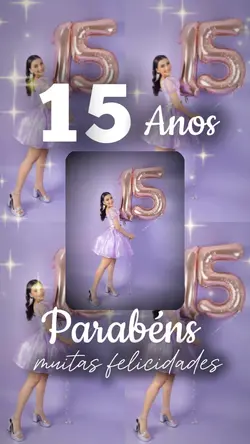 Parabéns 15 anos 