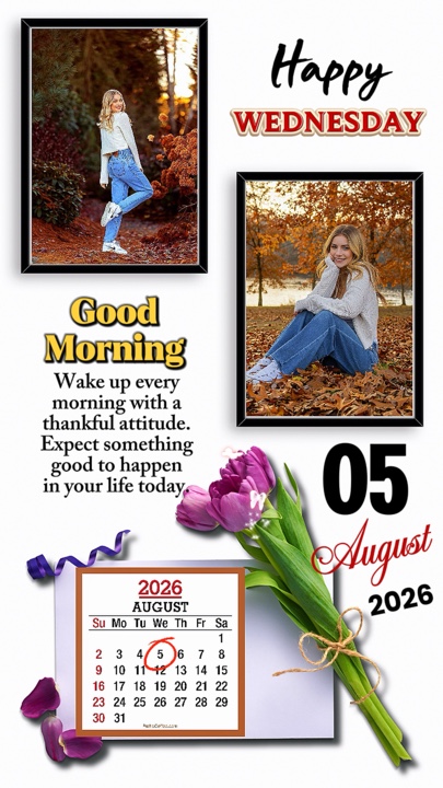 Wednesday 5 August