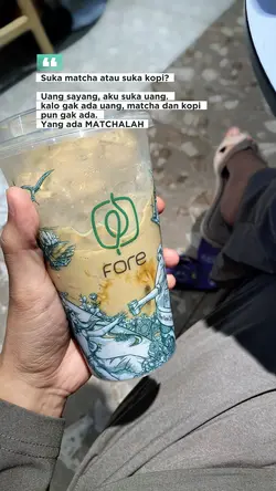 Matcha atau kopi