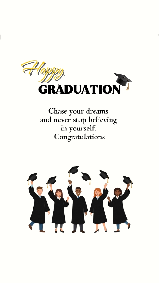 Feliz graduación