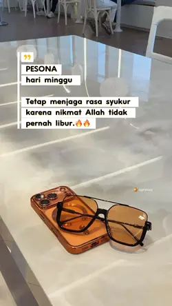 PESONA
hari minggu 

