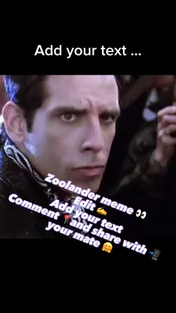 Zoolander meme 👀