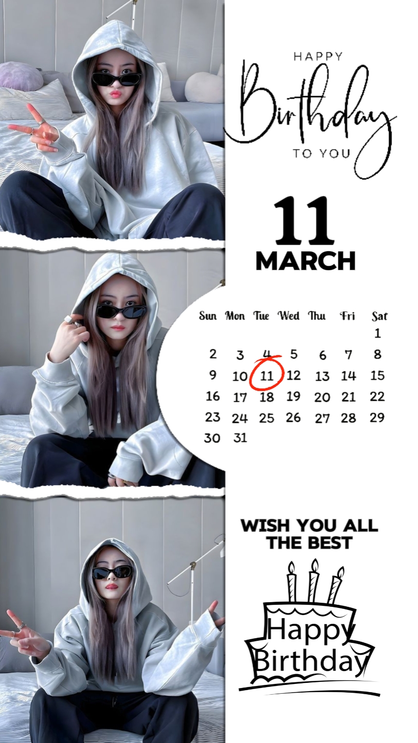 11 MARS ANNIVERSAIRE