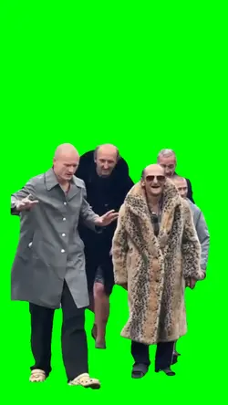 Men Walking Meme