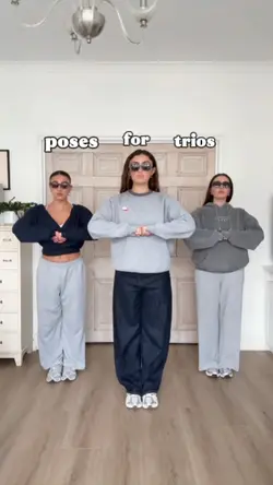 poses for trios