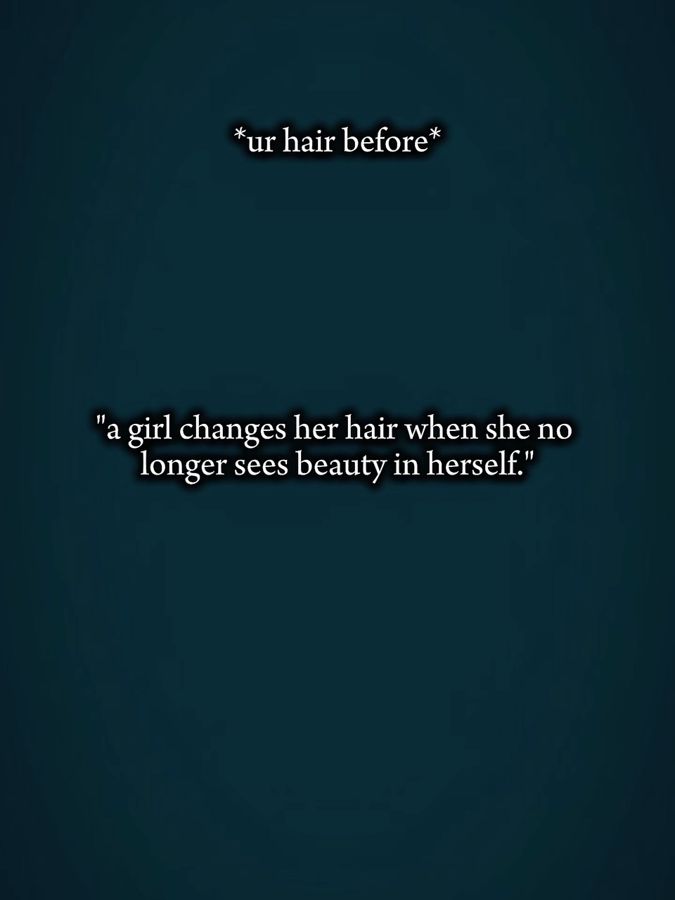 Une fille change 